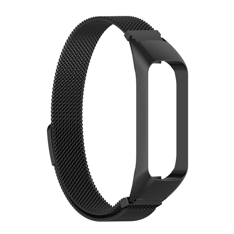 For Samsung Galaxy Fit 2 SM-R220 Milanese Watch Band(Black) by bashfashion