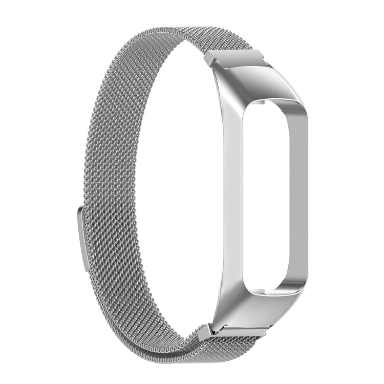 For Samsung Galaxy Fit 2 SM-R220 Milanese Watch Band(Silver) by bashfashion