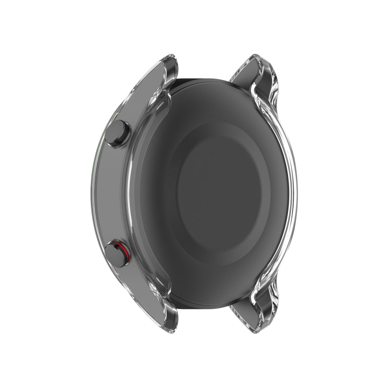 For Xiaomi Watch Color Sport Half Coverage Hollowed TPU Protective Case(Transparent White) by bashfashion