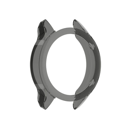 For Xiaomi Watch Color Sport Half Coverage Hollowed TPU Protective Case(Transparent Black) by bashfashion