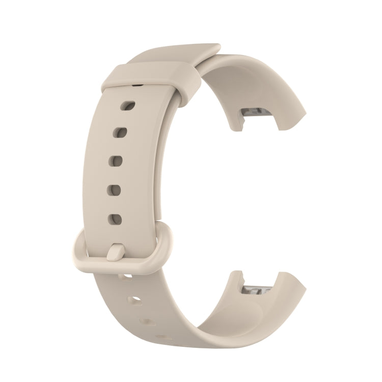For Xiaomi Mi Watch Lite / Redmi Watch Silicone Watch Band, Size: One Size(Ivory) by bashfashion