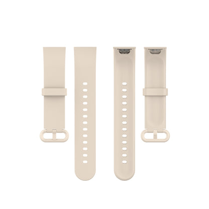 For Xiaomi Mi Watch Lite / Redmi Watch Silicone Watch Band, Size: One Size(Ivory) by bashfashion