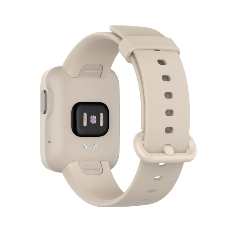 For Xiaomi Mi Watch Lite / Redmi Watch Silicone Watch Band, Size: One Size(Ivory) by bashfashion