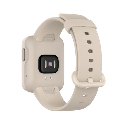 For Xiaomi Mi Watch Lite / Redmi Watch Silicone Watch Band, Size: One Size(Ivory) by bashfashion