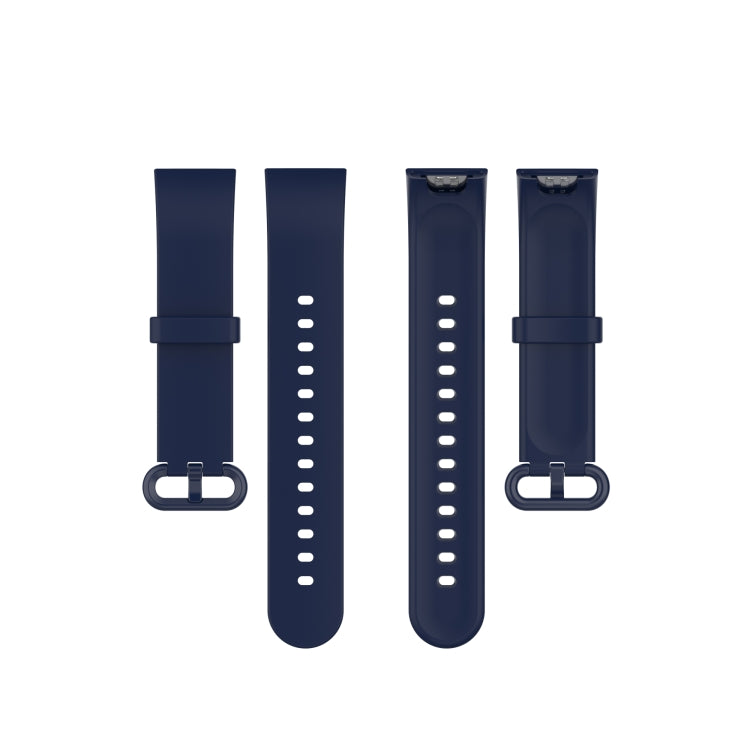 For Xiaomi Mi Watch Lite / Redmi Watch Silicone Watch Band, Size: One Size(Navy Blue) by bashfashion
