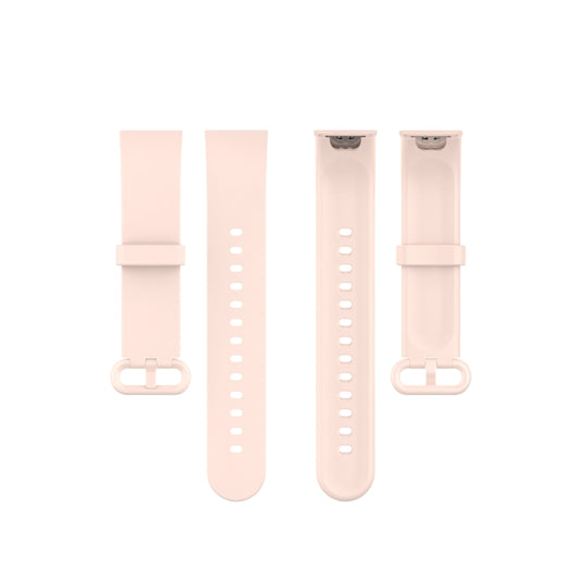 For Xiaomi Mi Watch Lite / Redmi Watch Silicone Watch Band, Size: One Size(Light Pink) by bashfashion