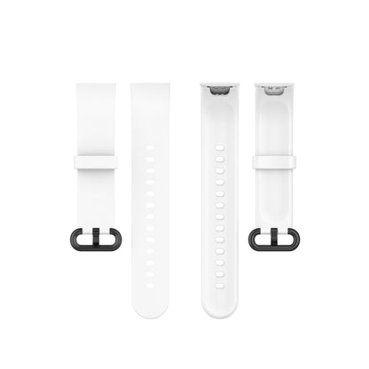 For Xiaomi Mi Watch Lite / Redmi Watch Silicone Watch Band, Size: One Size(White) by bashfashion