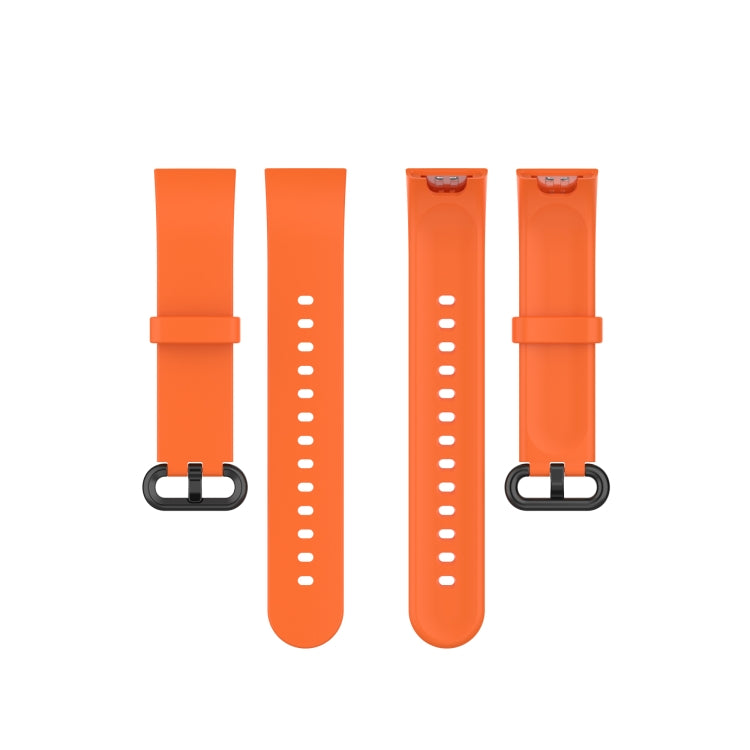 For Xiaomi Mi Watch Lite / Redmi Watch Silicone Watch Band, Size: One Size(Orange) by bashfashion