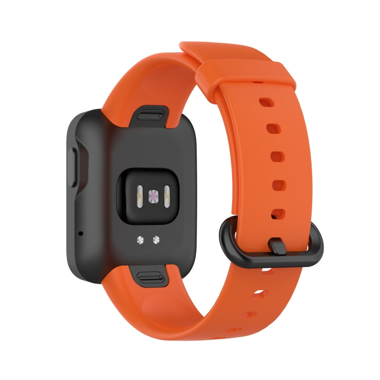 For Xiaomi Mi Watch Lite / Redmi Watch Silicone Watch Band, Size: One Size(Orange) by bashfashion