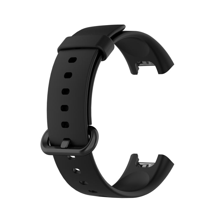 For Xiaomi Mi Watch Lite / Redmi Watch Silicone Watch Band, Size: One Size(Black) by bashfashion