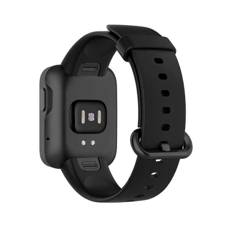 For Xiaomi Mi Watch Lite / Redmi Watch Silicone Watch Band, Size: One Size(Black) by bashfashion