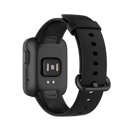 For Xiaomi Mi Watch Lite / Redmi Watch Silicone Watch Band, Size: One Size(Black) by bashfashion