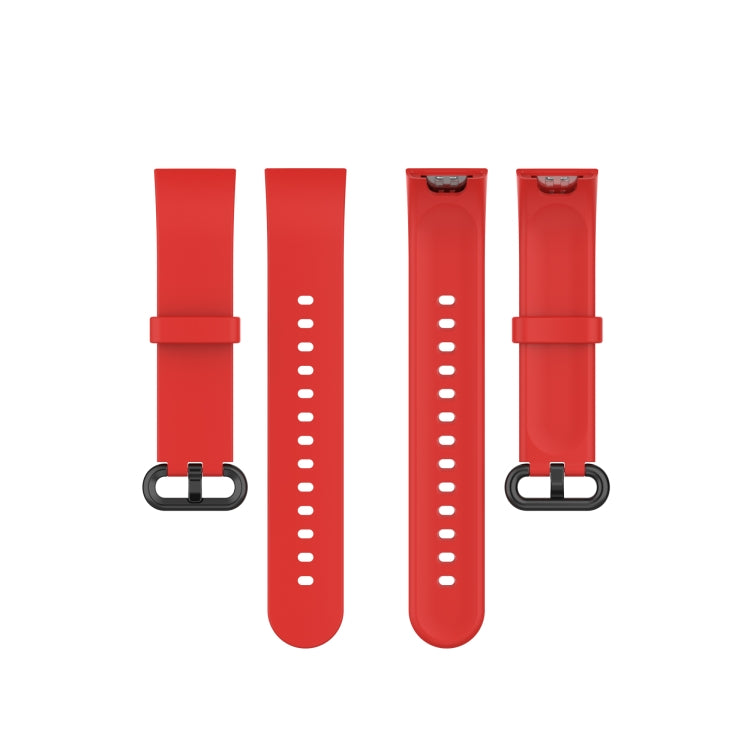 For Xiaomi Mi Watch Lite / Redmi Watch Silicone Watch Band, Size: One Size(Red) by bashfashion