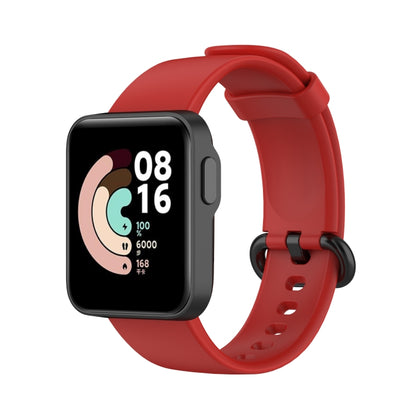 For Xiaomi Mi Watch Lite / Redmi Watch Silicone Watch Band, Size: One Size(Red) by bashfashion