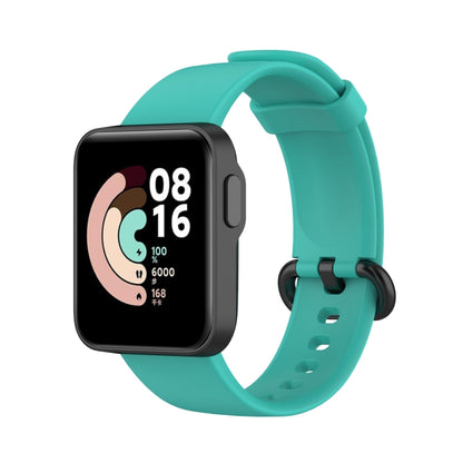 For Xiaomi Mi Watch Lite / Redmi Watch Silicone Watch Band, Size: One Size(Mint Green) by bashfashion