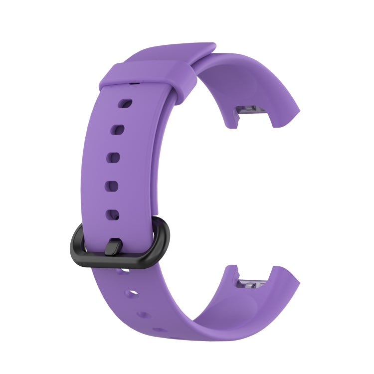 For Xiaomi Mi Watch Lite / Redmi Watch Silicone Watch Band, Size: One Size(Purple) by bashfashion