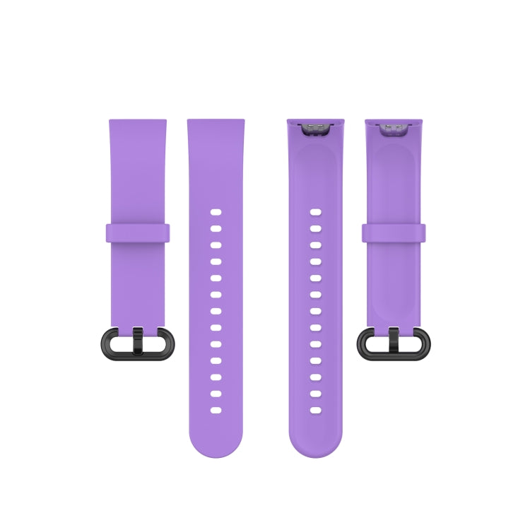 For Xiaomi Mi Watch Lite / Redmi Watch Silicone Watch Band, Size: One Size(Purple) by bashfashion