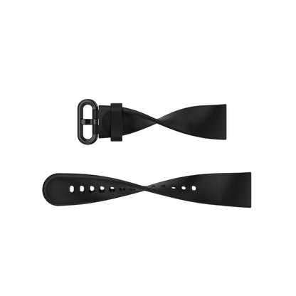 For Xiaomi Mi Watch Lite / Redmi Watch Silicone Watch Band, Size: One Size(Black) by bashfashion