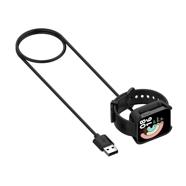 For Xiaomi Mi Watch Lite / Redmi Watch USB Magnetic Charging Cable, Length: 1m(Black) by bashfashion
