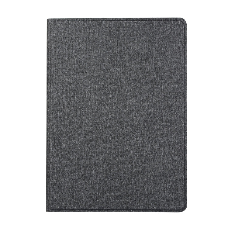 For iPad 10.2 2021 / 2020 / 2019 Voltage Craft Cloth TPU Protective Case with Holder(Black) by bashfashion