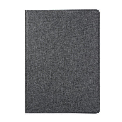 For iPad 10.2 2021 / 2020 / 2019 Voltage Craft Cloth TPU Protective Case with Holder(Black) by bashfashion