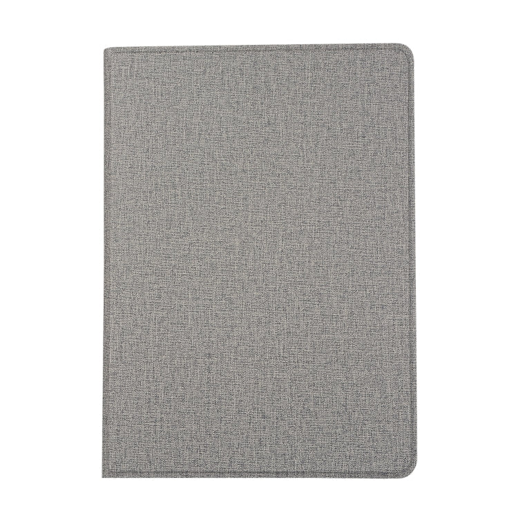 For iPad 10.2 2021 / 2020 / 2019 Voltage Craft Cloth TPU Protective Case with Holder(Grey) by bashfashion