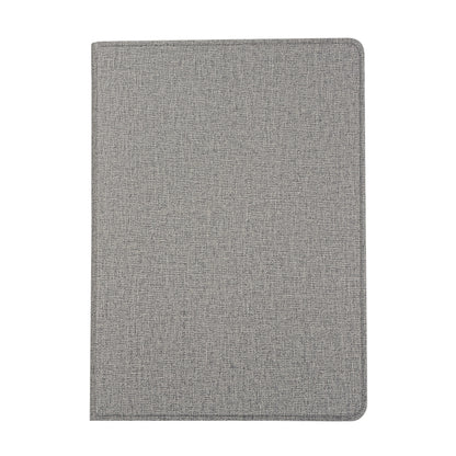 For iPad 10.2 2021 / 2020 / 2019 Voltage Craft Cloth TPU Protective Case with Holder(Grey) by bashfashion