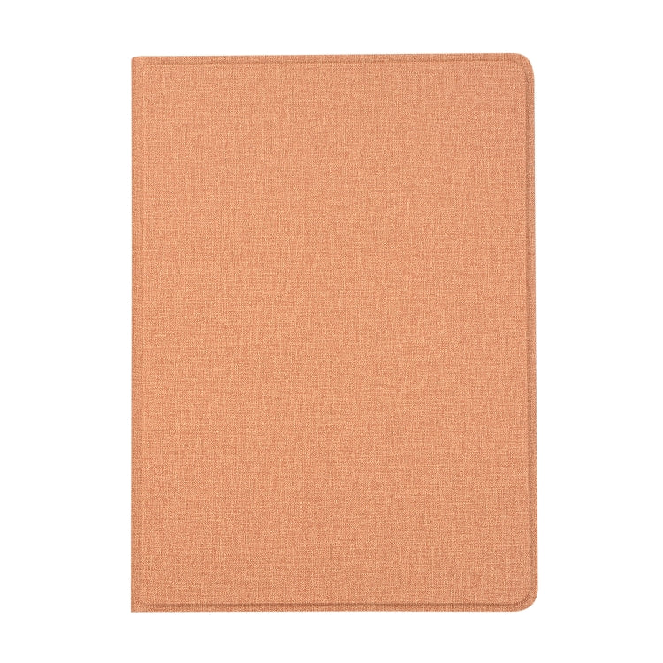 For iPad 10.2 2021 / 2020 / 2019 Voltage Craft Cloth TPU Protective Case with Holder(Gold) by bashfashion
