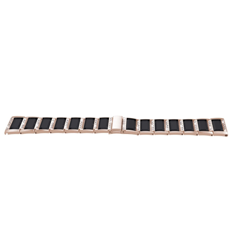 XingYao Series Two-tone Steel Watch Band For Apple Watch Ultra 49mm&Watch Ultra 2 49mm / Series 9&8&7 45mm / SE 3&SE 2&6&SE&5&4 44mm / 3&2&1 42mm(Gold+Black) by bashfashion