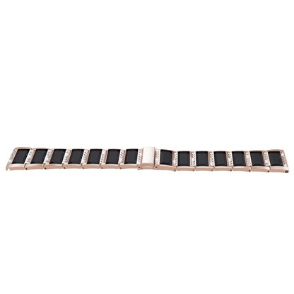 XingYao Series Two-tone Steel Watch Band For Apple Watch Ultra 49mm&Watch Ultra 2 49mm / Series 9&8&7 45mm / SE 3&SE 2&6&SE&5&4 44mm / 3&2&1 42mm(Gold+Black) by bashfashion