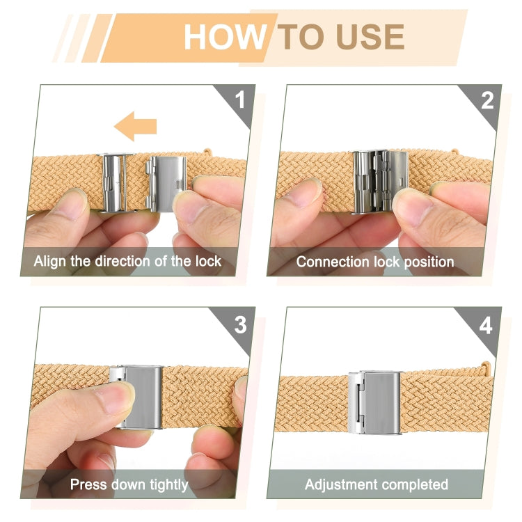 Braided + Stainless Steel Watch Band For Apple Watch Ultra 49mm&Watch Ultra 2 49mm / Series 9&8&7 45mm / SE 3&SE 2&6&SE&5&4 44mm / 3&2&1 42mm(Heartbeat Purple) by bashfashion