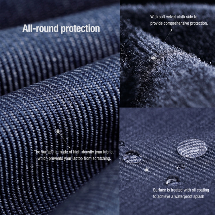 NILLKIN Commuter Multifunctional Laptop Sleeve For 16.0 inch and Below(Dark Gray) by NILLKIN