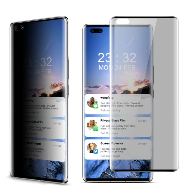 For Huawei nova 8 Pro 5G IMAK 3D Curved Privacy Anti-glare Tempered Glass Film by imak