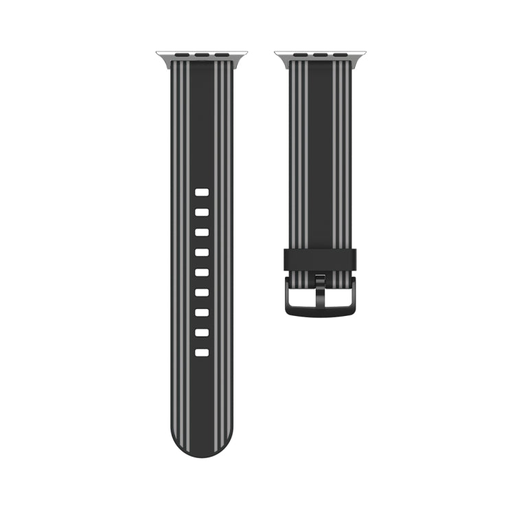 Silicone Replaceable Watch Band For Apple Watch Ultra 49mm&Watch Ultra 2 49mm / Series 9&8&7 45mm / SE 3&SE 2&6&SE&5&4 44mm / 3&2&1 42mm(2) by bashfashion