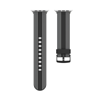 Silicone Replaceable Watch Band For Apple Watch Ultra 49mm&Watch Ultra 2 49mm / Series 9&8&7 45mm / SE 3&SE 2&6&SE&5&4 44mm / 3&2&1 42mm(2) by bashfashion