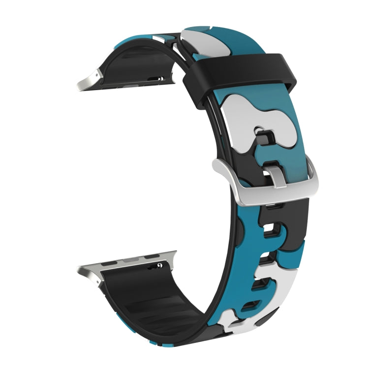 Silicone Replaceable Watch Band For Apple Watch Ultra 49mm&Watch Ultra 2 49mm / Series 9&8&7 45mm / SE 3&SE 2&6&SE&5&4 44mm / 3&2&1 42mm(10) by bashfashion