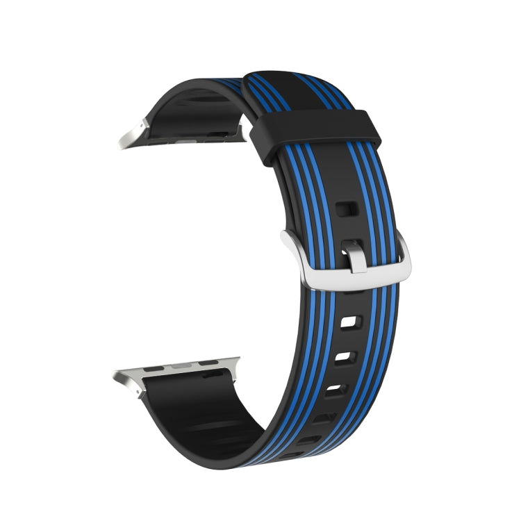 Silicone Replaceable Watch Band For Apple Watch Series 9&8&7 41mm / SE 3&SE 2&6&SE&5&4 40mm / 3&2&1 38mm(4) by bashfashion