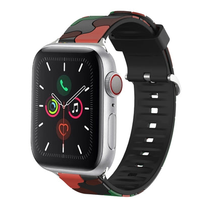 Silicone Replaceable Watch Band For Apple Watch Series 7 41mm / 6 & SE & 5 & 4 40mm / 3 & 2 & 1 38mm(6) by bashfashion