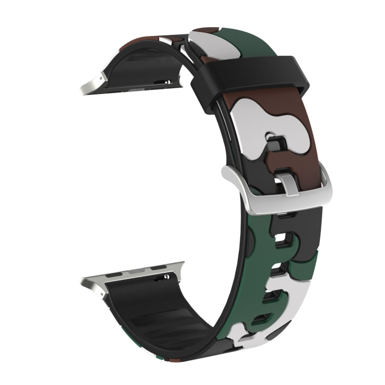 Silicone Replaceable Watch Band For Apple Watch Series 9&8&7 41mm / SE 3&SE 2&6&SE&5&4 40mm / 3&2&1 38mm(12) by bashfashion