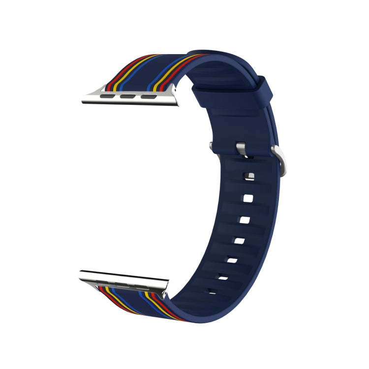 Silicone Replaceable Watch Band For Apple Watch Series 9&8&7 41mm / SE 3&SE 2&6&SE&5&4 40mm / 3&2&1 38mm(13) by bashfashion