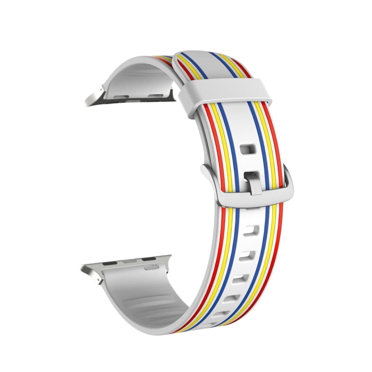 Silicone Replaceable Watch Band For Apple Watch Series 7 41mm / 6 & SE & 5 & 4 40mm / 3 & 2 & 1 38mm(14) by bashfashion