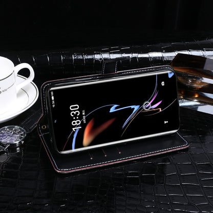 For Meizu 18 Pro idewei Crocodile Texture Horizontal Flip Leather Case with Holder & Card Slots & Wallet(Dark Blue) by idewei