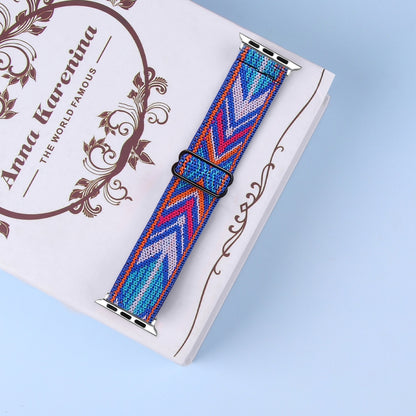 Elastic Watch Band For Apple Watch Series 7 41mm / 6 & SE & 5 & 4 40mm / 3 & 2 & 1 38mm(02) by bashfashion