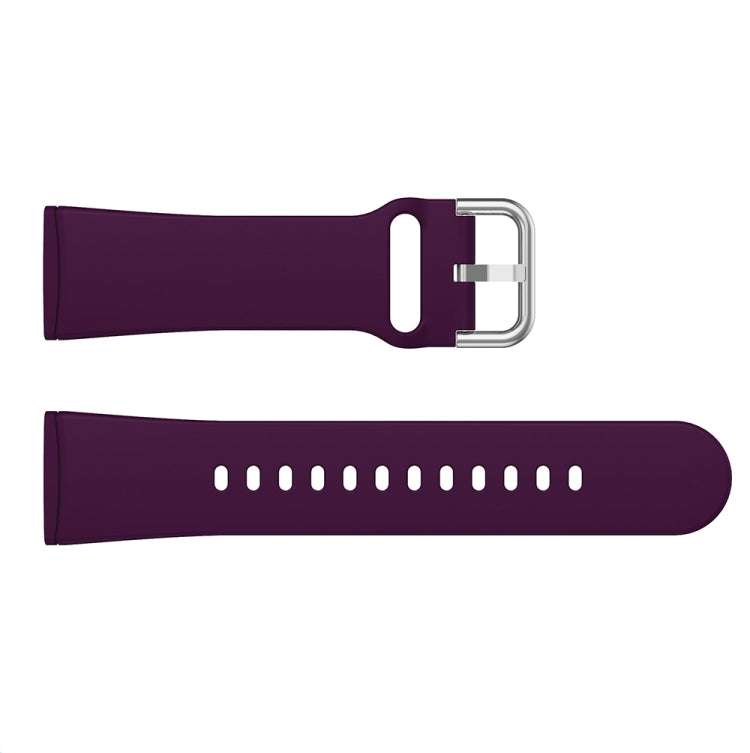 For Fitbit Versa 3 Silicone Watch Band(Purple) by bashfashion