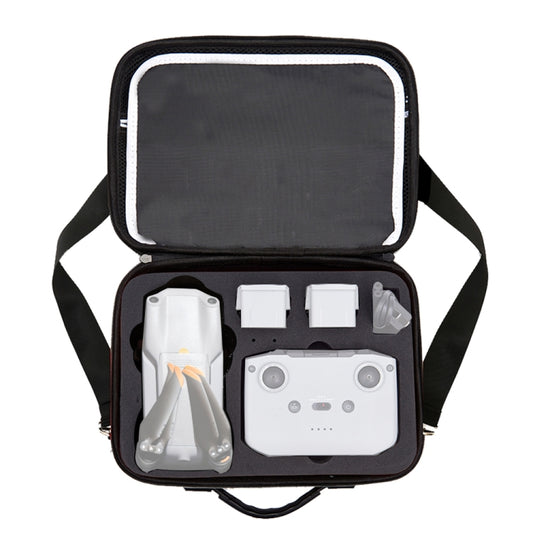 Portable Single Shoulder Storage Travel Carrying Cover Case Box with Baffle Separator for DJI Air 2S(Black + Black Liner) by bashfashion
