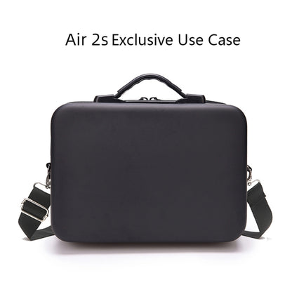 Portable Single Shoulder Storage Travel Carrying Cover Case Box with Baffle Separator for DJI Air 2S(Black + Black Liner) by bashfashion