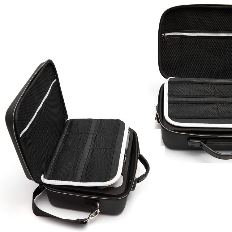 Portable Single Shoulder Storage Travel Carrying Cover Case Box with Baffle Separator for DJI Air 2S(Black + Black Liner) by bashfashion