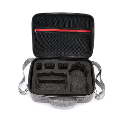 Portable Carry Case Waterproof Scratch-proof Anti-shock Travel Carrying Cover Case Box for DJI Air 2s(Grey+Black Liner) by bashfashion