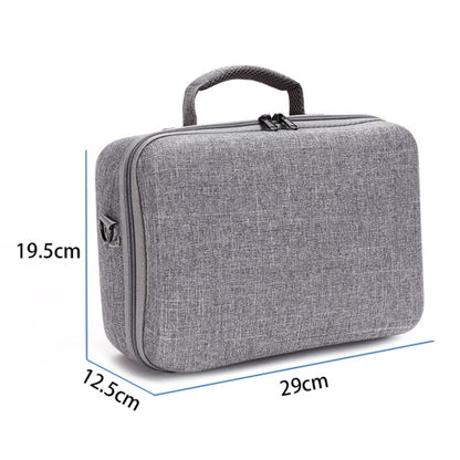 Portable Carry Case Waterproof Scratch-proof Anti-shock Travel Carrying Cover Case Box for DJI Air 2s(Grey+Black Liner) by bashfashion