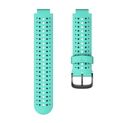 For Garmin Forerunner 220 Two-color Silicone Watch Band(Mint Green Blue) by bashfashion